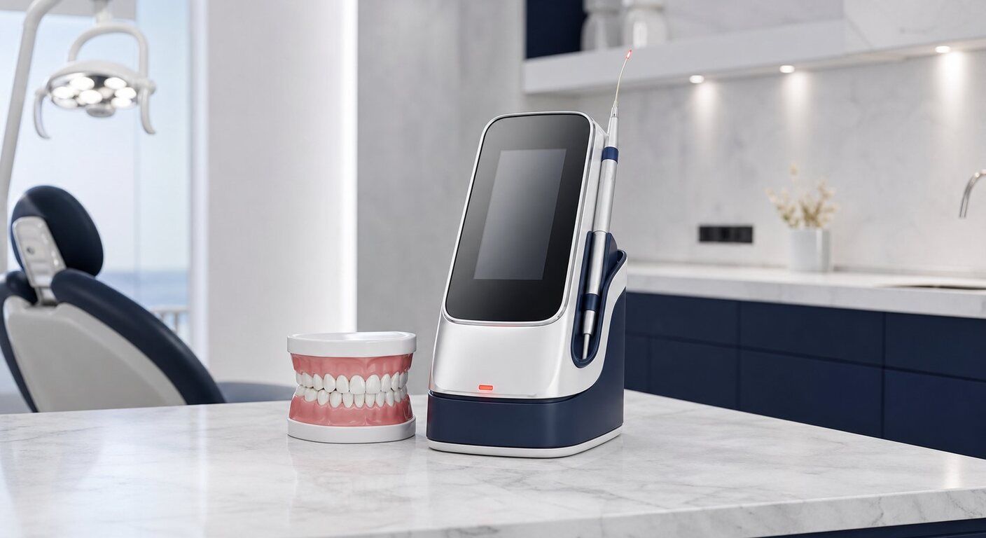 Dispositif laser dentaire moderne